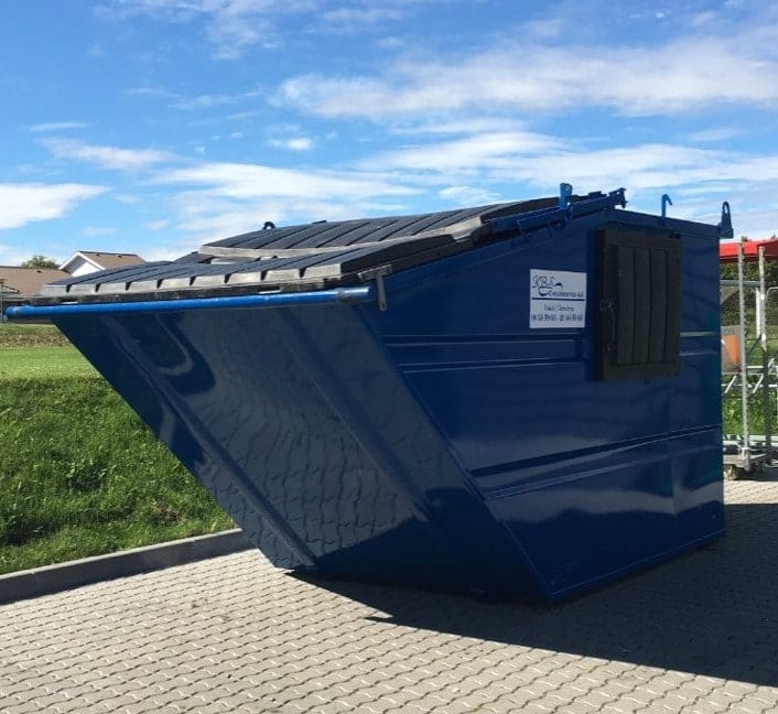 KBS affaldscontainer klar til udlejning